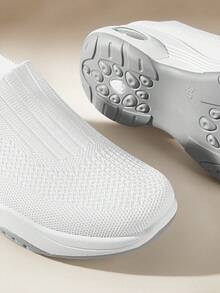 CUCCOO EASI Women's Casual Sneakers - White - View 3