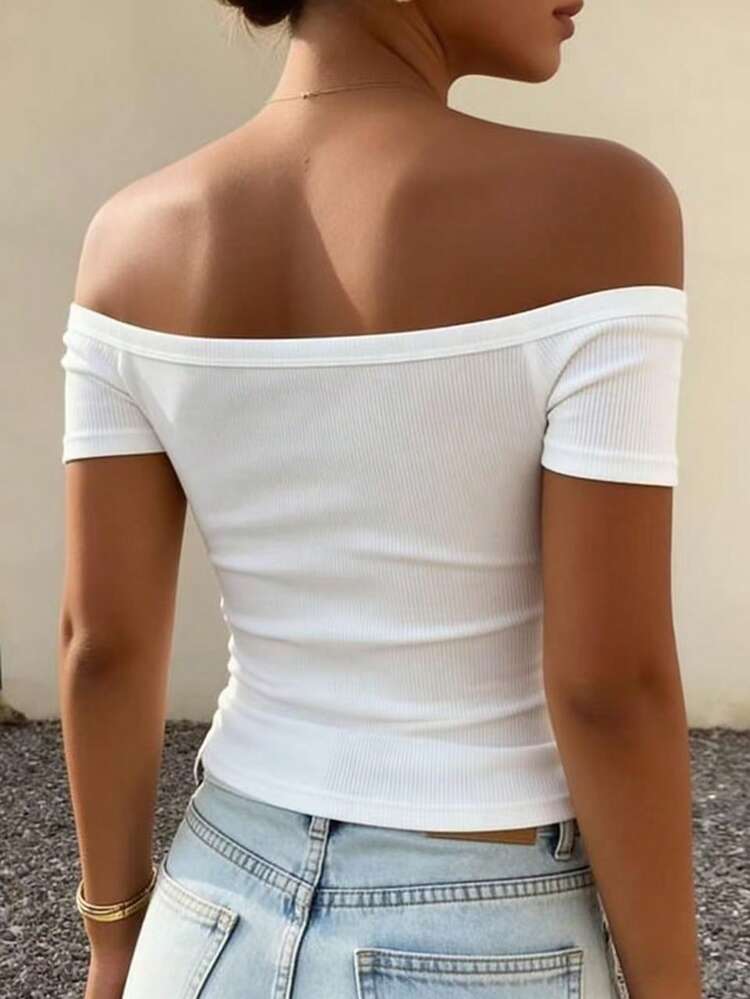 Women's Square Neck Fitted Ribbed Camisole Top, Summer