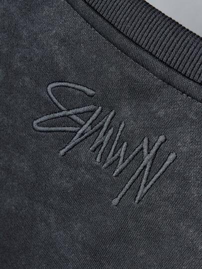 SUMWON Oversized Crew Neck Short Sleeve Jersey T-Shirt Classic Casual Summer Basic Relaxed Fit Everyday Wardrobe Essential