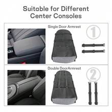 Pet Car Carrier, Cat Dog Bed For Car, Central Console Pet Bag, Car Seat Cushion, Portable Pet Carrier Dog Car Seat Car Seat Covers Dog Car Seat Cover Pet Car Seat - Grey - View 5