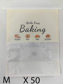 Túi giấy Kraft đựng bánh có cửa sổ, hoàn hảo cho bánh mì, bánh bagel và bánh ngọt tự làm - Bao bì trong suốt có khóa kẹp kim loại, chất liệu bền chắc, bao bì bán lẻ thực phẩm. - Nhiều màu - Xem 14