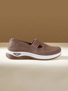 CUCCOO EASI Women's Casual Sneakers - Brown - View 4