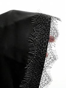 LYSMO 2026新款极简黑色半身裙，春夏时尚沙滩度假装 - 黑色 - 查看 10