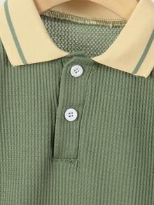 2件套男婴短袖polo衫套装 - 彩色 - 查看 6