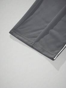 Manfinity Hypemode Men's Drawstring Waist Pocket Casual Everyday Sweatpants - Dark Grey - View 6