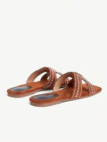 CUCCOO CHICEST Kiểu dáng đơn giản và đa năng, thoải mái, thời trang, rộng rãi, phù hợp cho công sở, du lịch, đi biển. - màu nâu - Xem 4