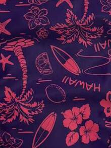 Elavelle 2件套女士随机印花吊带性感比基尼套装，夏季 - 彩色 - 查看 4