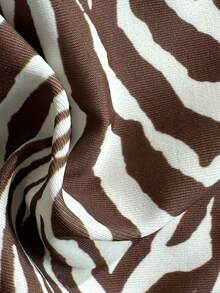 Swim Mod Women's Sexy Tight-Fitting Random Floral Print Elegant Beach 2 Pieces Swimsuit, Summer - Multicolor - View 6