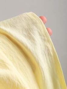 SHEIN Sweetro Vestido mini de línea A con doble capa de volantes, elegante, romántico, juguetón, lindo, bohemio, adecuado para festivales de música, vacaciones, citas, viajes y trabajo. Apto para primavera, verano, otoño e invierno. - Amarillo claro - Ver 6