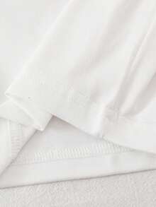 SHEIN 女童夏季三件套，女婴短袖波点休闲套装 - 彩色 - 查看 5