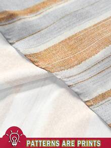 NEOREFINED Men's Casual Colorblock Striped Short Sleeve Shirt, Summer - Multicolor - View 7