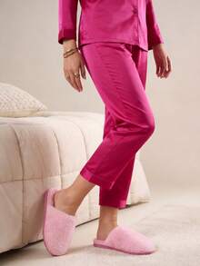 Women Home Slippers - Baby Pink - View 3