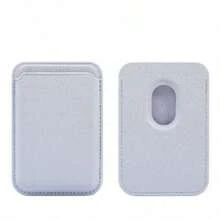 Apple Magsafe Leather Magnetic Adhesive Card Slot PU Leather Card Holder - Multicolor - View 12