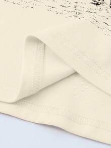 Rovax Women's Fitted Long Sleeve T-Shirt With Digital Print Of Statue Of Liberty, New York Design - Multicolor - View 6