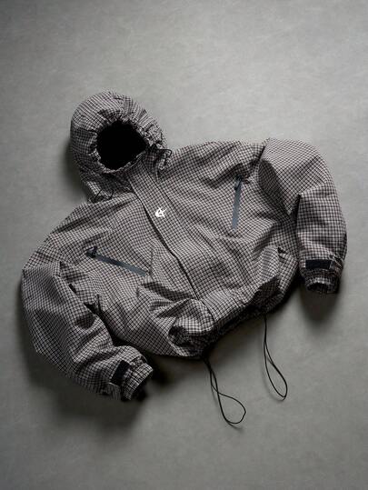 PAVTROS American Casual Men's Utility Jacket, Loose Fit 3D Design, Fashion Jacket, Hooded Coat, Men's Leisure Outerwear