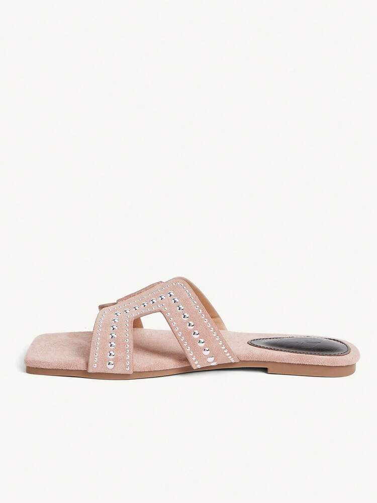 CUCCOO CHICEST Simple And Versatile Temperament Comfortable Fashion Generous Commuter Vacation Beach Flat Sandals Summer Shoes