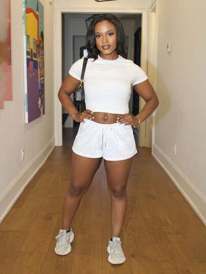 Steph T Damen Zweiteiler für den täglichen Gebrauch