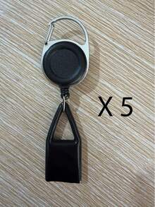 可伸缩打火机夹钥匙扣，带夹子，经典打火机套，方便实用（黑色） - 彩色 - 查看 13