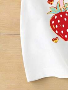 女童T恤 - 白色 - 查看 4