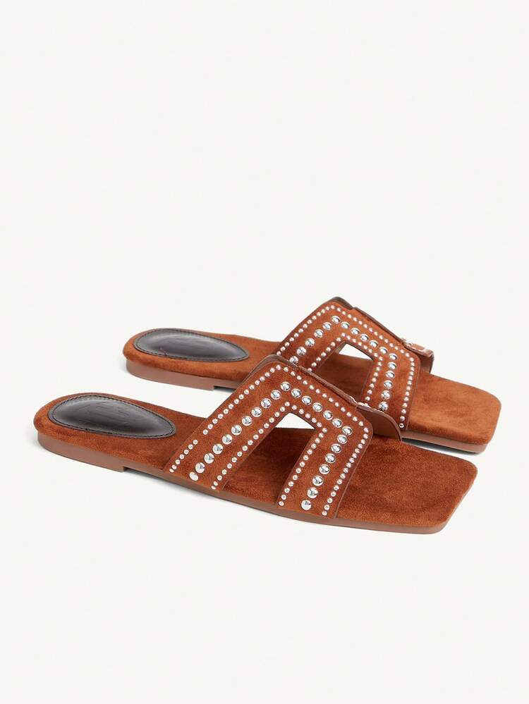 CUCCOO CHICEST Simple And Versatile Temperament Comfortable Fashion Generous Commuter Vacation Beach Flat Sandals