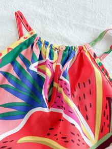 Travachic KIDS Tween Girls' Floral Print Sleeveless Casual Vacation Dress - Multicolor - View 6