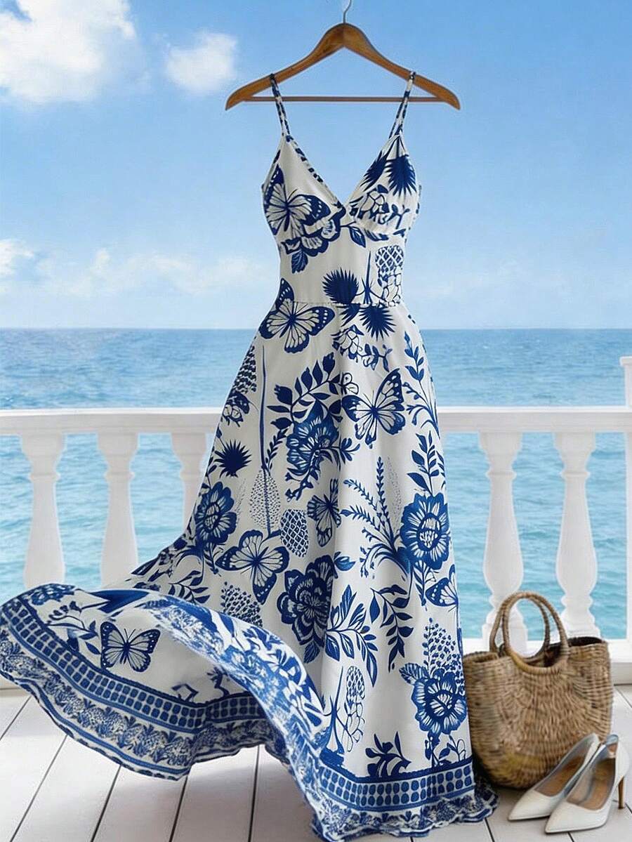 Franclia Đầm đi nghỉ hè cho nữ, đầm dài in họa tiết, đầm xếp ly sau lưng, đầm đi biển, đầm dự tiệc, đầm ngắn thắt eo, trang phục đi nghỉ mát cho nữ, đầm dự tiệc, đầm dự lễ hội âm nhạc, đầm dễ thương, dịu dàng, trí thức, thanh lịch, cao cấp, trang phục sang trọng, đi làm, hàng ngày, mùa hè, tiệc tùng, bãi biển, hẹn hò, mùa tốt nghiệp, công sở, thời trang thành thị, đầm hàng ngày đa năng, đầm hè cho nữ, đầm cho nữ, đầm dự tiệc hè, đầm đi nghỉ mát, đầm maxi, trang phục đi du thuyền cho nữ.