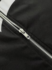 SHEIN 寬鬆版型青少年男童字母圖案POLO領短袖襯衫 夏季Y2k度假風 Ss26 街頭風 假日復古波希米亞風 節慶派對可愛生日男孩 簡約休閒舒適 - 彩色 - 查看 6