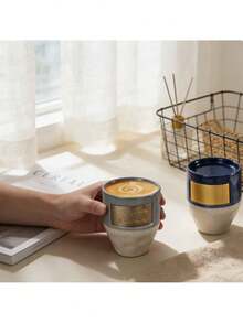 Chiếc cốc sứ espresso tối giản 265ml này có thiết kế dập nổi các chữ số Ả Rập sáng tạo. Thích hợp cho cà phê, latte, đồ uống và trà, chiếc cốc đáy phẳng này rất lý tưởng cho nhà hàng, gia đình và văn phòng, và là một món quà tuyệt vời. - Nhiều màu - Xem 4