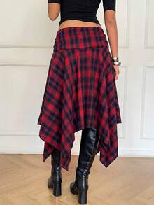 Women Skirts - Rojo - View 2