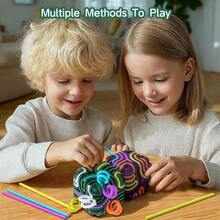 3D Sensory Activity Board, Silicone Fidget Cube Toy For Stress Relief, Calming, Focus, ADHD And Autism, Sensory Toys Game Controller For Kids Over 3+ - Multicolor - View 5