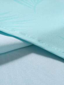 OTTIMOZO 男士扎染单排扣休闲百搭日常短袖衬衫 - 綠色 - 查看 6