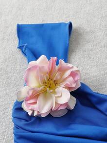 Bluhae Women's Summer Vacation Klein Blue Spaghetti Strap Camisole - Teal Blue - View 4