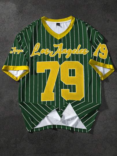 Aesthetic Post Men's Oversized Loose Fit Graphic Print T-Shirt, Sporty Style