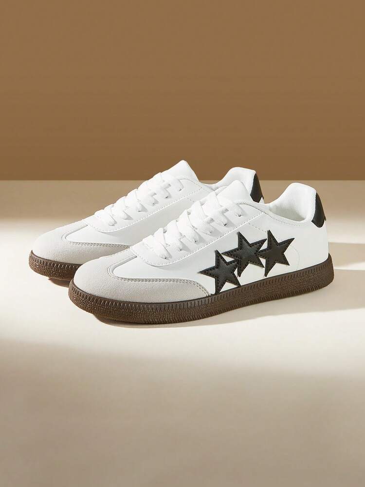 CUCCOO EASI Women's Casual Contrast Color Comfortable Sports Sneakers For Daily Wear For Christmas