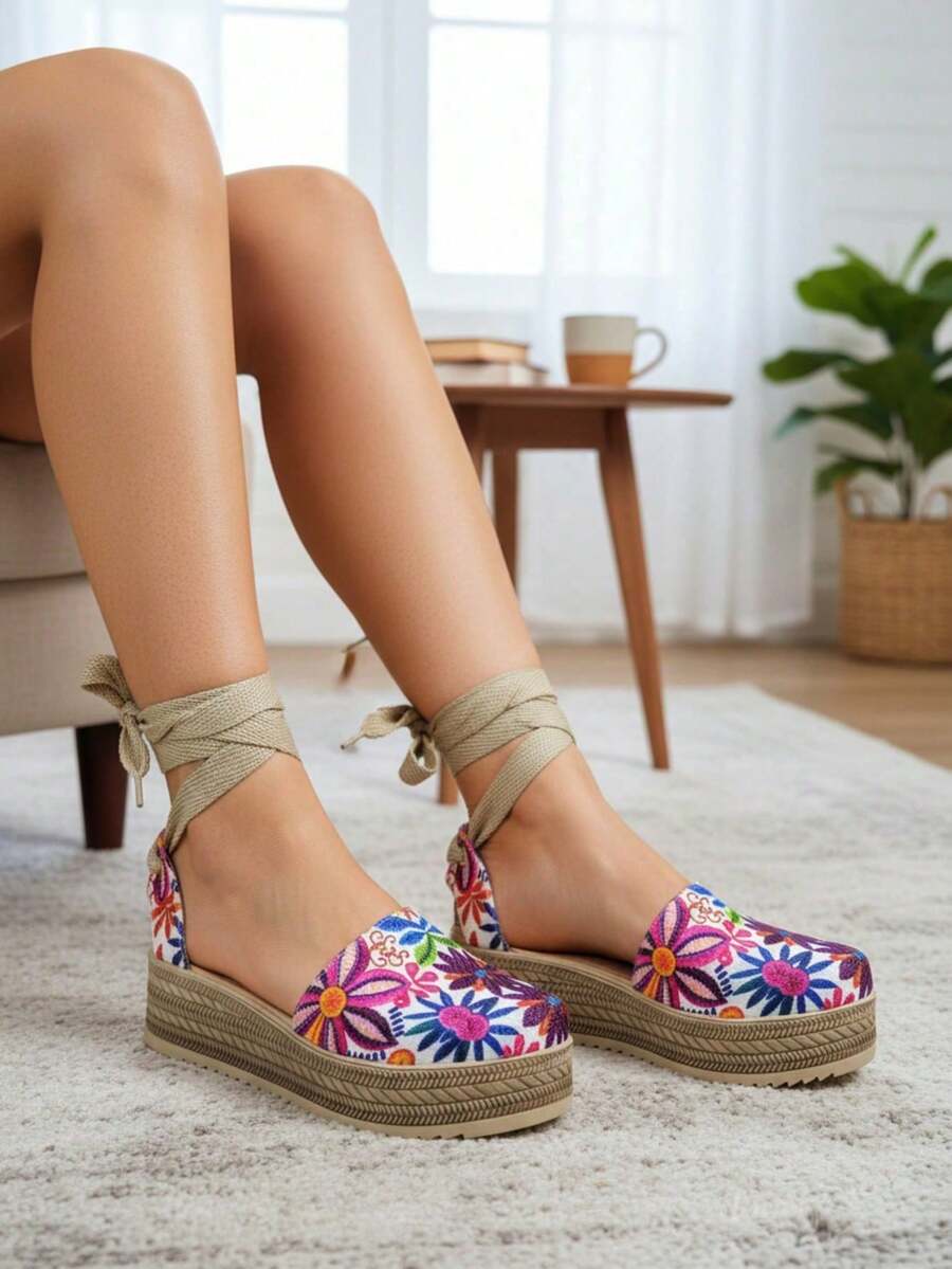 Women Platforms & Wedge Sandals - Pink - View 1