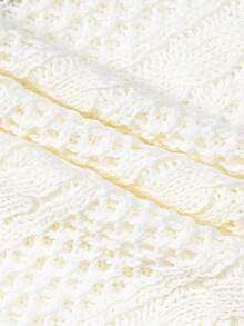 Manfinity Homme Men's Color Block Single-Breasted Casual Everyday Knit Short Sleeve Top - Apricot - View 5