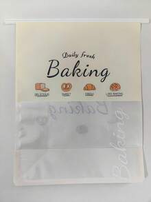 Túi giấy Kraft đựng bánh có cửa sổ, hoàn hảo cho bánh mì, bánh bagel và bánh ngọt tự làm - Bao bì trong suốt có khóa kẹp kim loại, chất liệu bền chắc, bao bì bán lẻ thực phẩm. - Nhiều màu - Xem 9