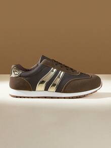 CUCCOO EASI Women's Casual Sneakers - Coffee Brown - View 4