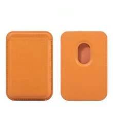 Apple Magsafe Leather Magnetic Adhesive Card Slot PU Leather Card Holder - Multicolor - View 3