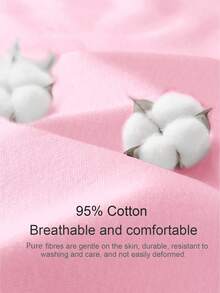 MainGRL 95% Cotton Pink Casual Tank Top For Women, Suitable For Summer,Pink Top - Pink - View 3