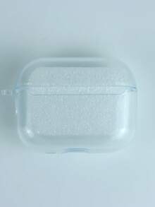 Transparent TPU Material Protective Case Compatible With Apple Wireless Bluetooth Earphones - Clear - View 12