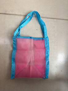 沙滩包 折叠网袋 户外儿童玩具快速收纳袋 沙滩挖掘工具收纳袋 - 沙灘包 - 查看 11