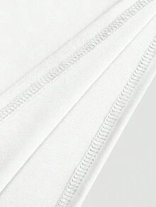 Manfinity Homme Bộ đồ nam gồm áo thun ngắn tay cổ tròn phối màu tương phản và quần short cạp chun, kiểu dáng thường ngày. - Nhiều màu - Xem 4