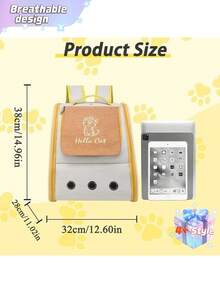 适用于体重低于 15 磅的小猫和小狗的宠物航空箱 - 可机洗牛津布 - 航空认证宠物运输航空箱（透气设计、安全背带、扣环、可折叠），专为旅行、远足和户外活动而设计，包含衬垫配件。 - 彩色 - 查看 8