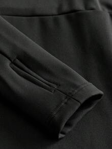 SHEIN Unity Women Sports Jumpsuits - Black - View 4