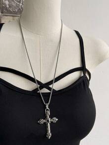 Glimmora Sexy Camisole Tank Top, Slim Fit Versatile Summer Blouse - Black - View 4