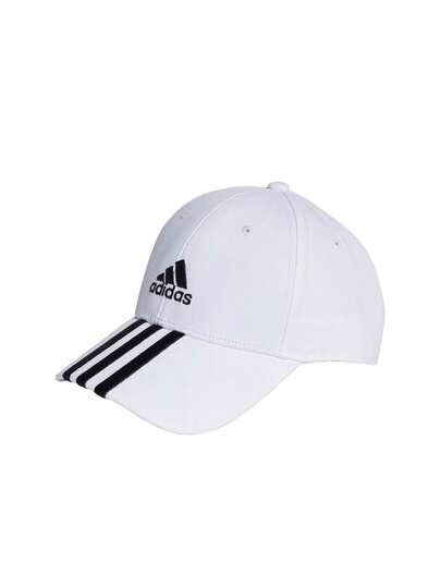 Adidas 3-Stripes Cotton Twill Women's Baseball Cap White/Black
