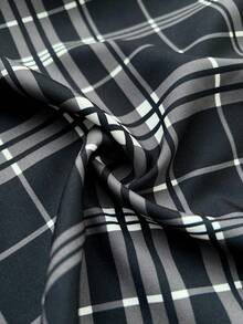 Maweii 2026新款女士夏季格子弹力腰休闲时尚A字短裤，夏季穿搭，千禧风度假装，夏季假日装 - 彩色 - 查看 6