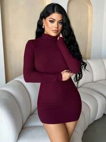 Dayanna Comas Váy ngắn nữ, Mùa tựu trường - Màu Đỏ Sâu - Xem 4