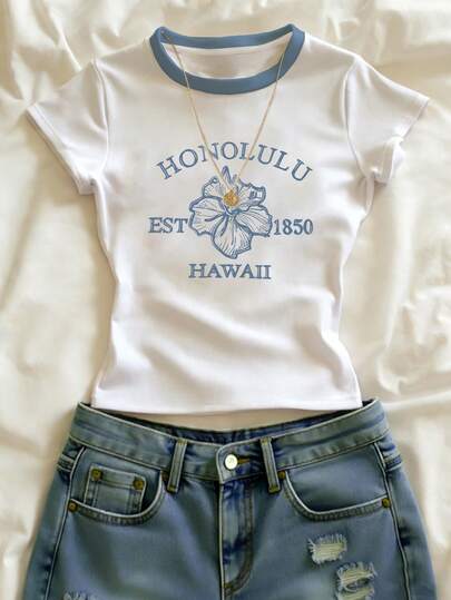 Glimmora ลายดอกไม้,ชุดลำลองสำหรับผู้หญิง,เสื้อกล้ามลำลอง,เสื้อยืดกราฟิก,เสื้อผ้าฤดูร้อน,เสื้อชายหาดสำหรับผู้หญิง,ชุดชายหาด,เสื้อยืดชายหาด,เสื้อยืดผู้หญิง,ของขวัญสำหรับน้องสาว,เสื้อ Y2k